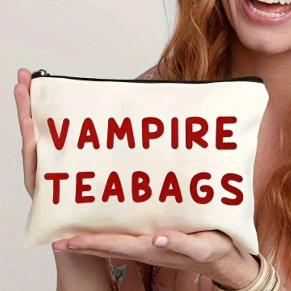 Handbags - Vampire Teabags Cosmetics Pouch